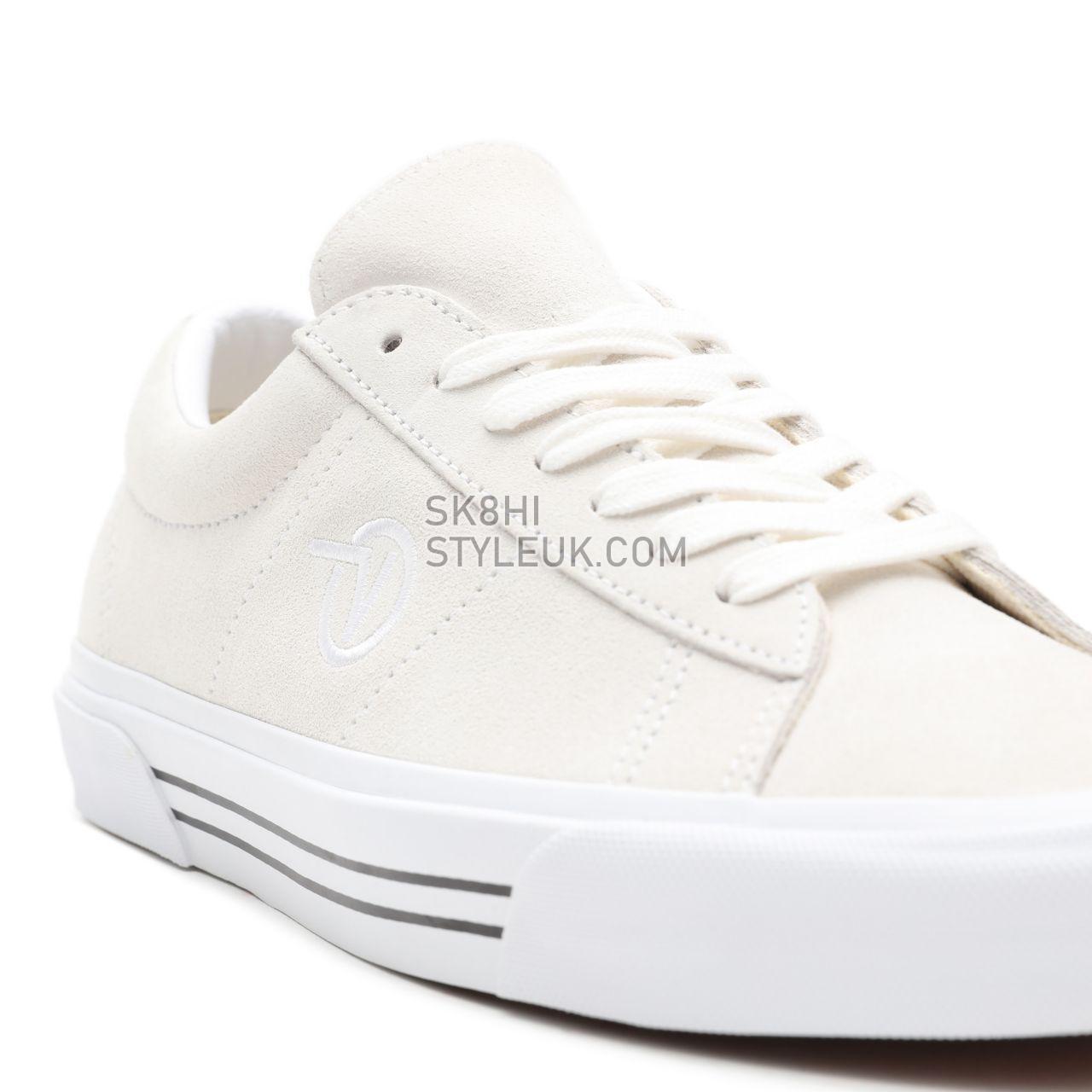 Vans Suede Sid White Classic Mens Womens - (Suede) True White VN0A54F54XJ Shoes