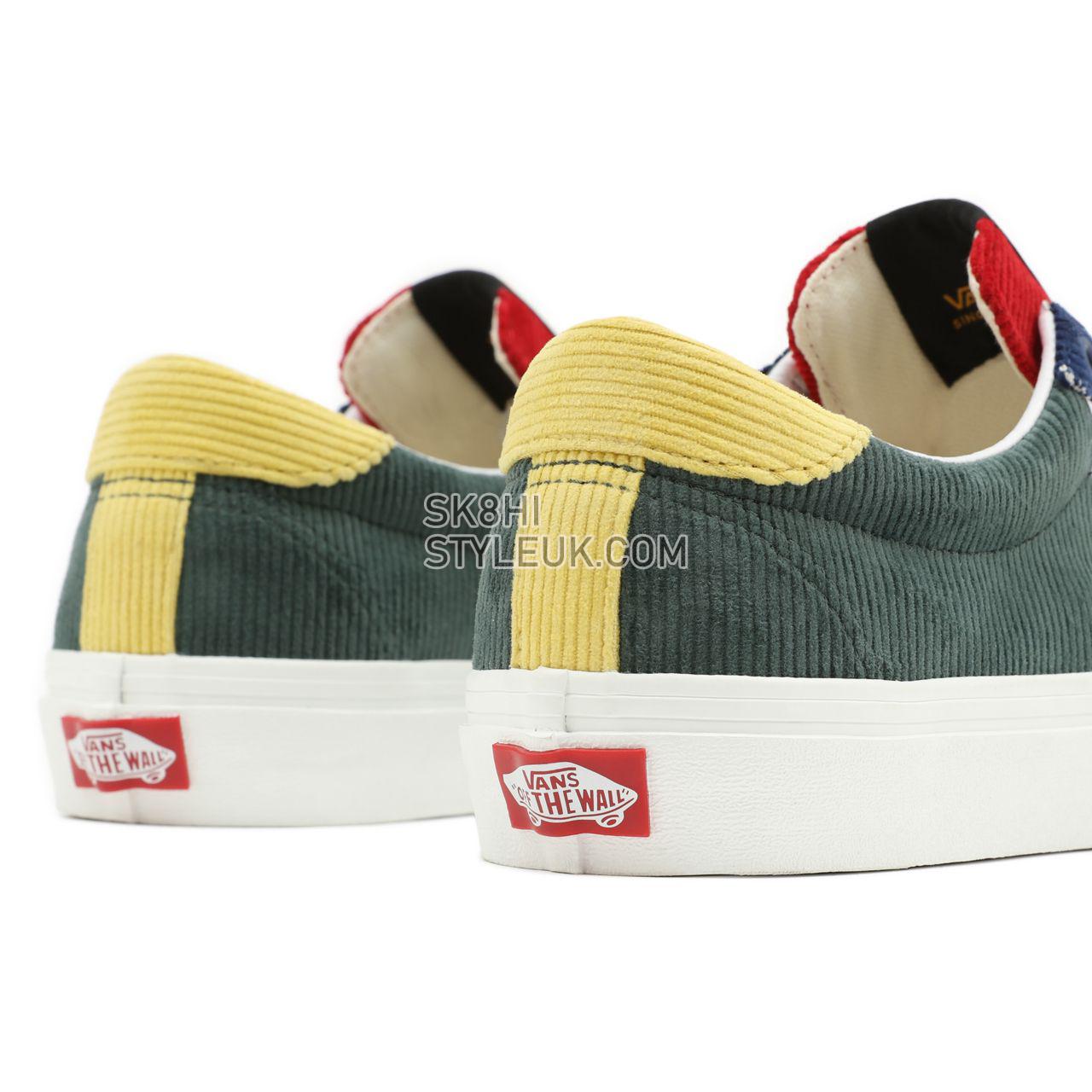 Vans Mixed Corduroy Vans Sport Multicolour Classic Mens Womens - (Mixed Corduroy) Multi/Jungle Green VN0A5KX794M Shoes