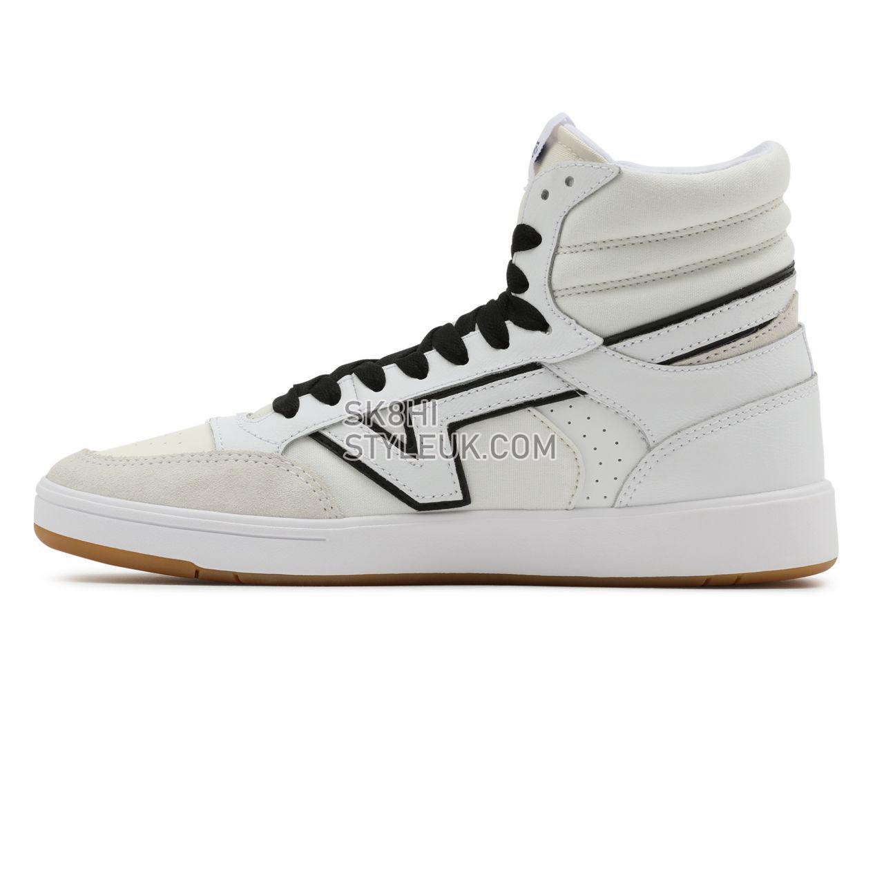 Vans Serio Collection Lowland Hi ComfyCush White Classic Mens Womens - (Serio Collection) True White/Marshmallow VN0A5DY991O Sho