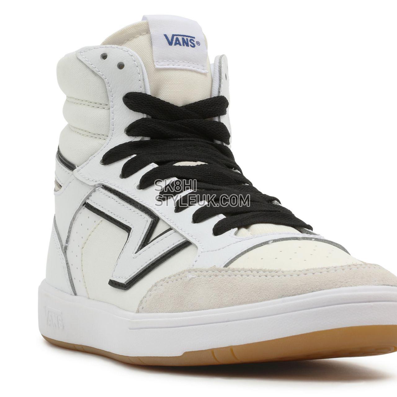 Vans Serio Collection Lowland Hi ComfyCush White Classic Mens Womens - (Serio Collection) True White/Marshmallow VN0A5DY991O Sho