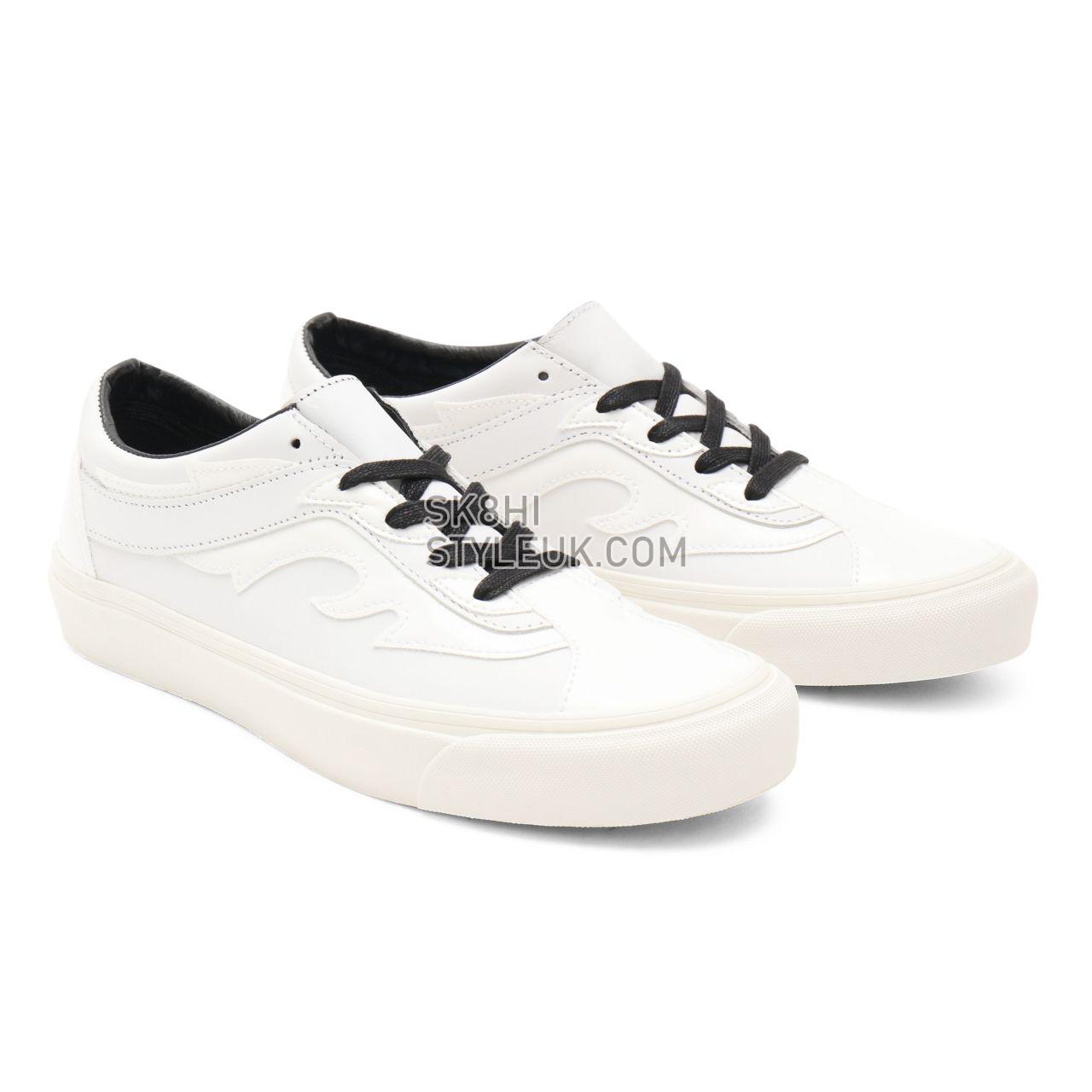 Vans Flamez Bold Ni Ft White Classic Mens Womens - (Flamez) true white/black VN0A4UVR9HK Shoes