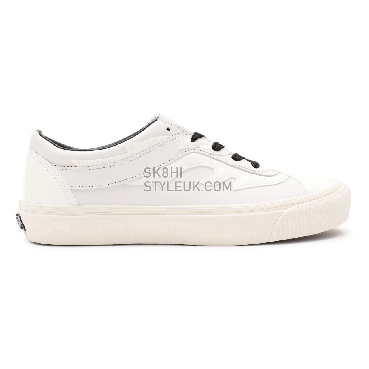 Vans Flamez Bold Ni Ft White Classic Mens Womens - (Flamez) true white/black VN0A4UVR9HK Shoes