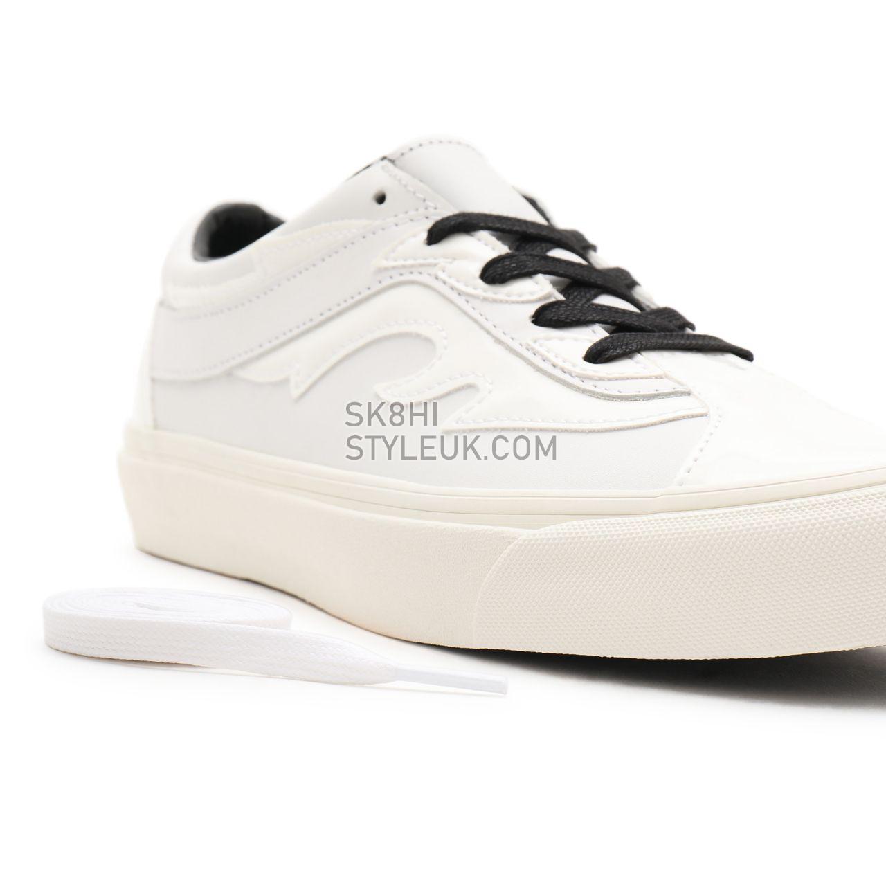 Vans Flamez Bold Ni Ft White Classic Mens Womens - (Flamez) true white/black VN0A4UVR9HK Shoes