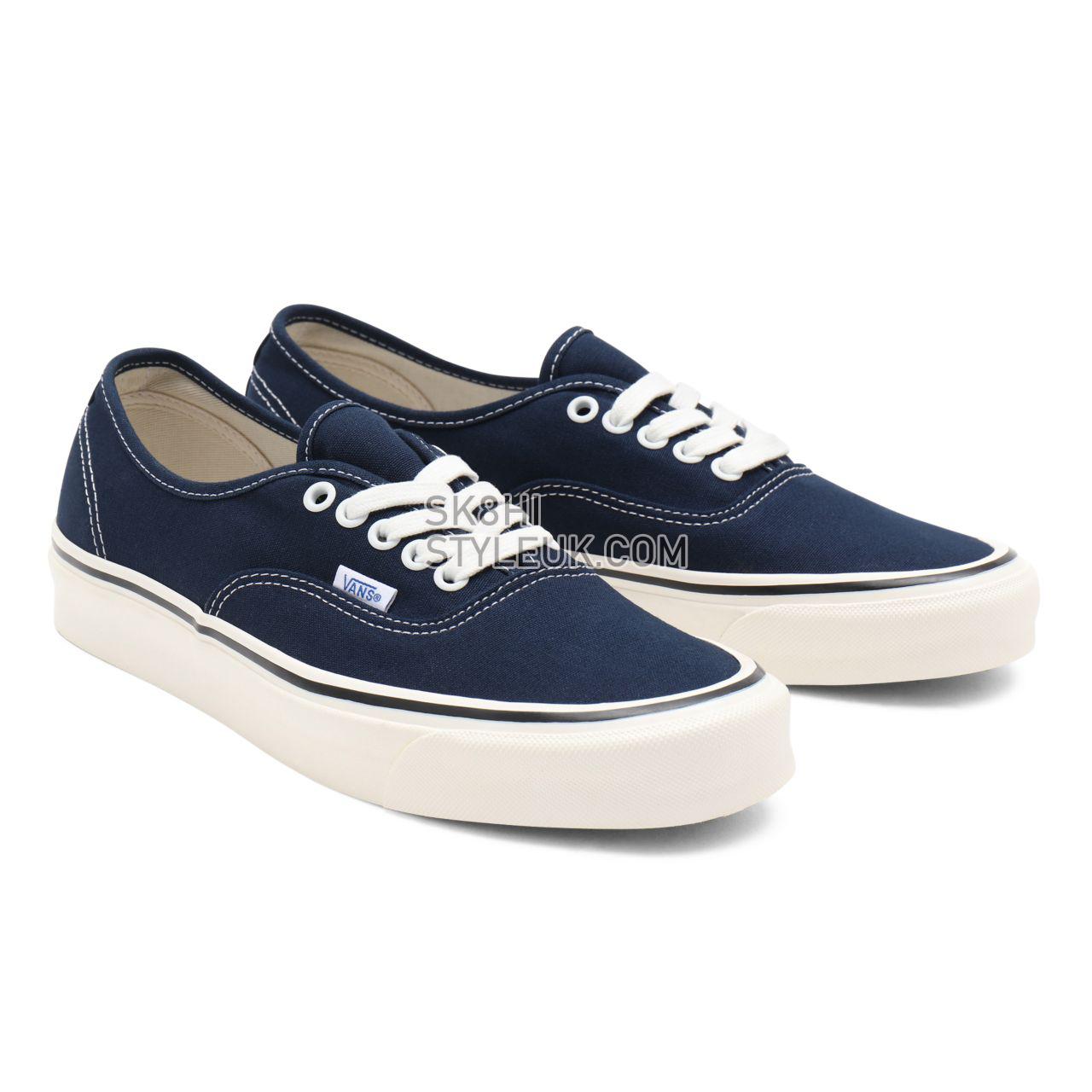 Vans Anaheim Factory Authentic 44 DX Blue Classic Mens Womens - (Anaheim Factory) dress blues VN0A54F29GK Shoes