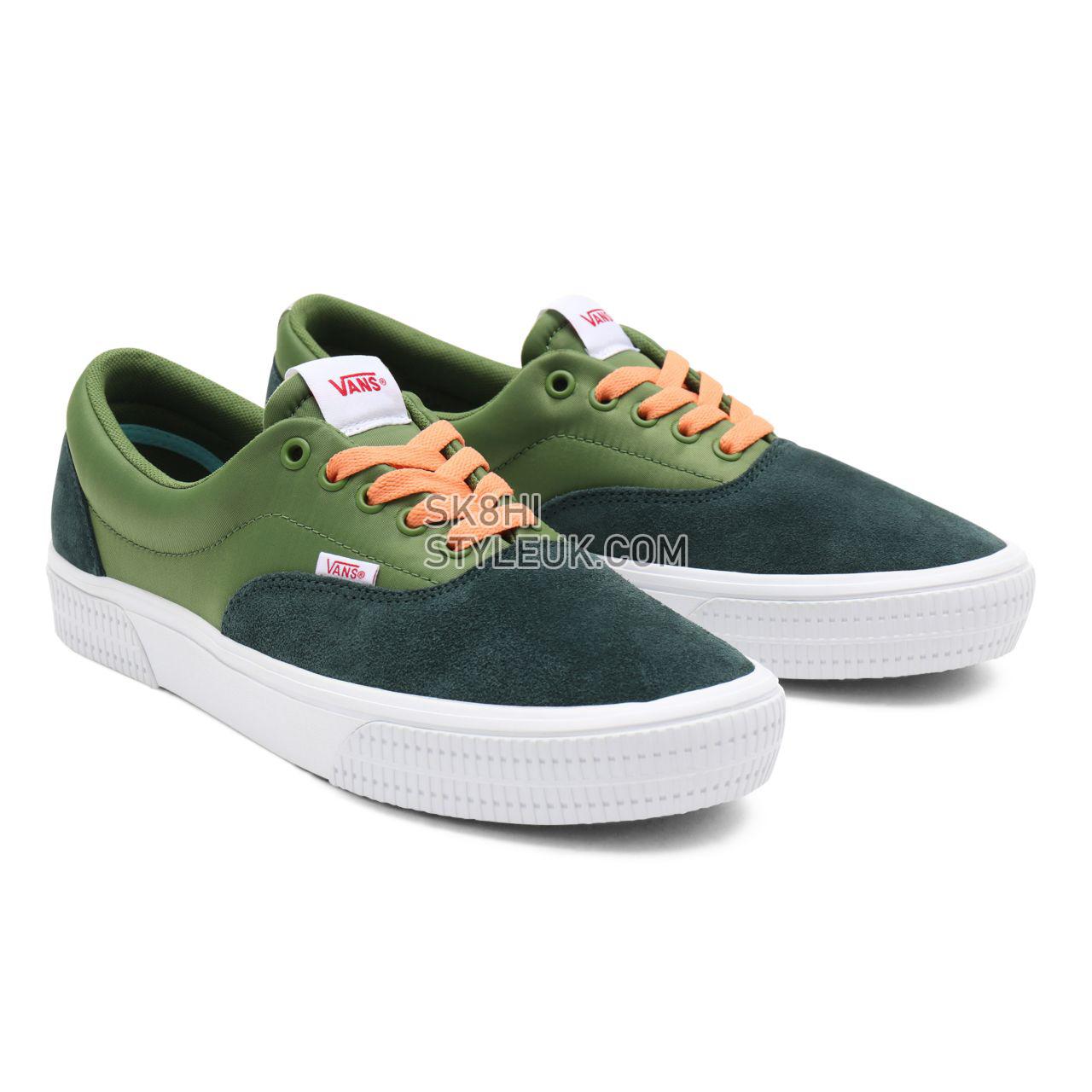 Vans Track Pack ComfyCush Era Trk Green Classic Mens Womens - (Track Pack) scarab/cactus VN0A5DY29KG Shoes