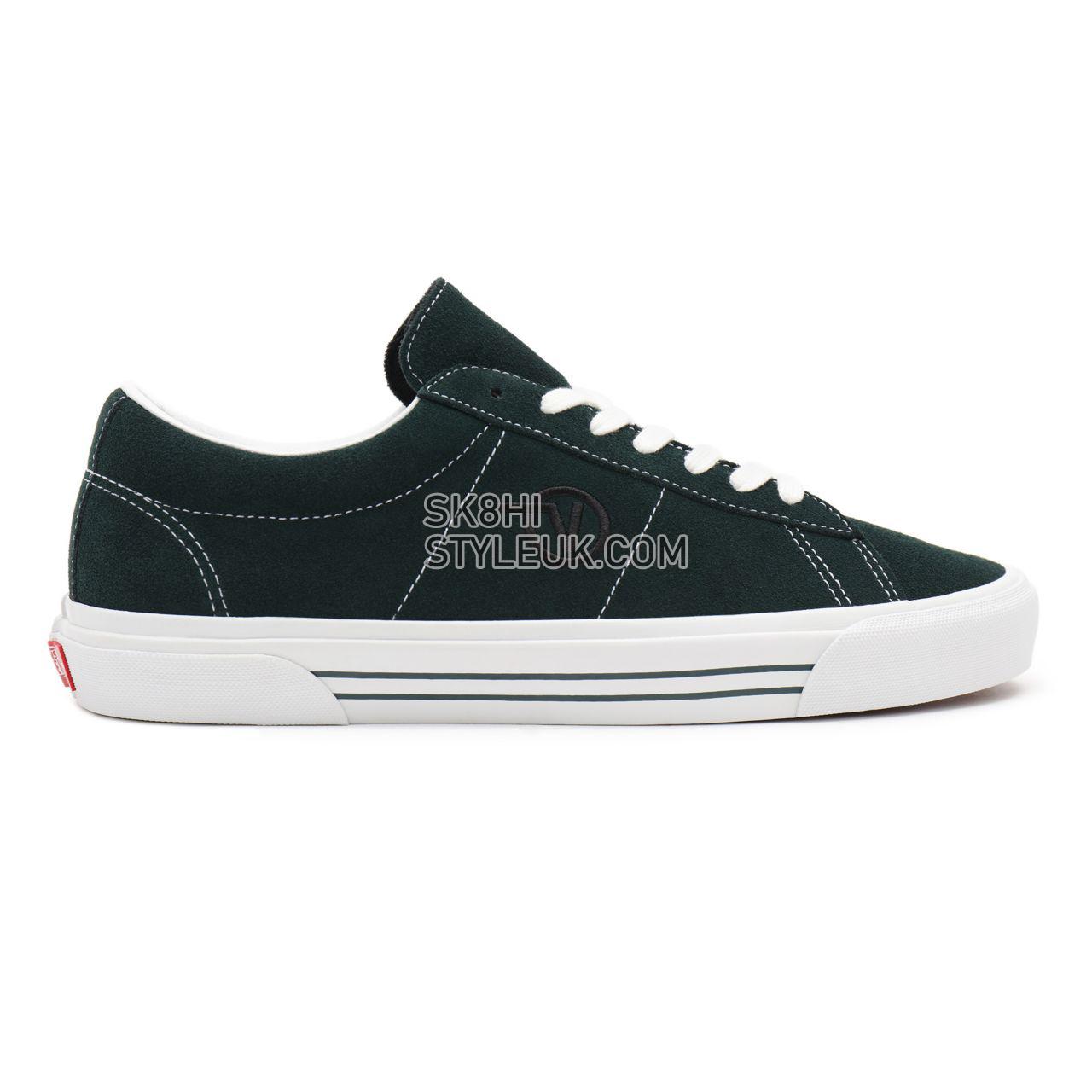 Vans Suede Sid Black Classic Mens Womens - (Suede) scarab/true white VN0A54F5A10 Shoes