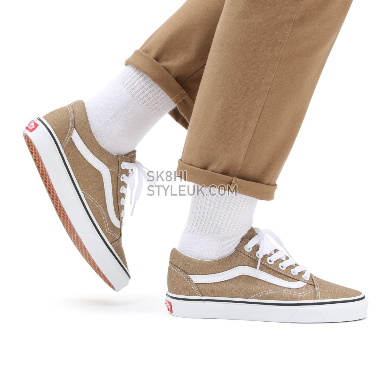 Vans Old Skool Brown Classic Mens Womens - bronze age/true white VN0A38G19EN Shoes