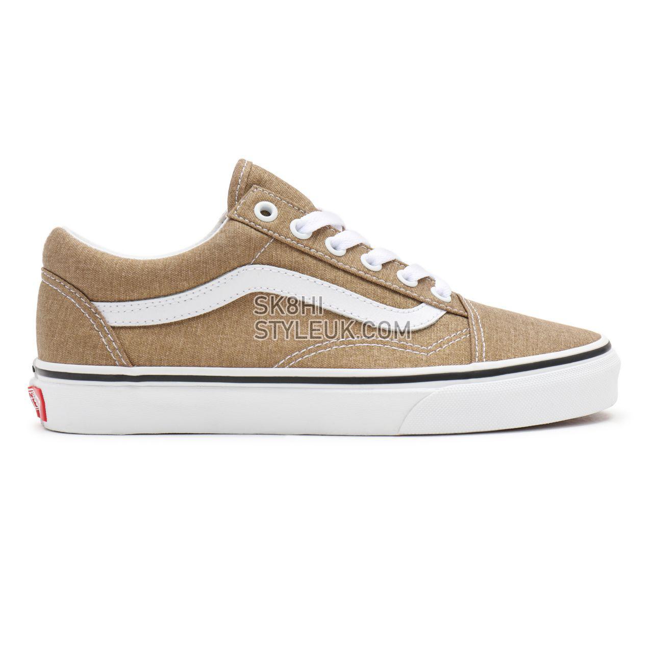 Vans Old Skool Brown Classic Mens Womens - bronze age/true white VN0A38G19EN Shoes