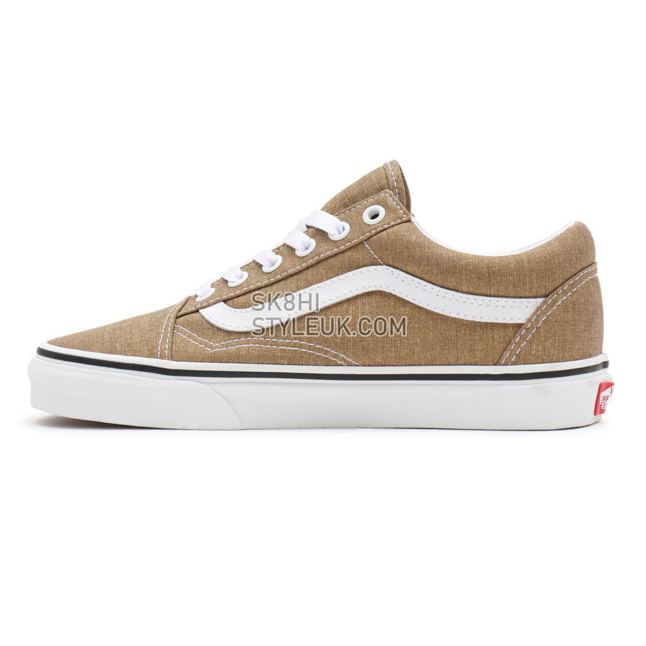 Vans Old Skool Brown Classic Mens Womens - bronze age/true white VN0A38G19EN Shoes