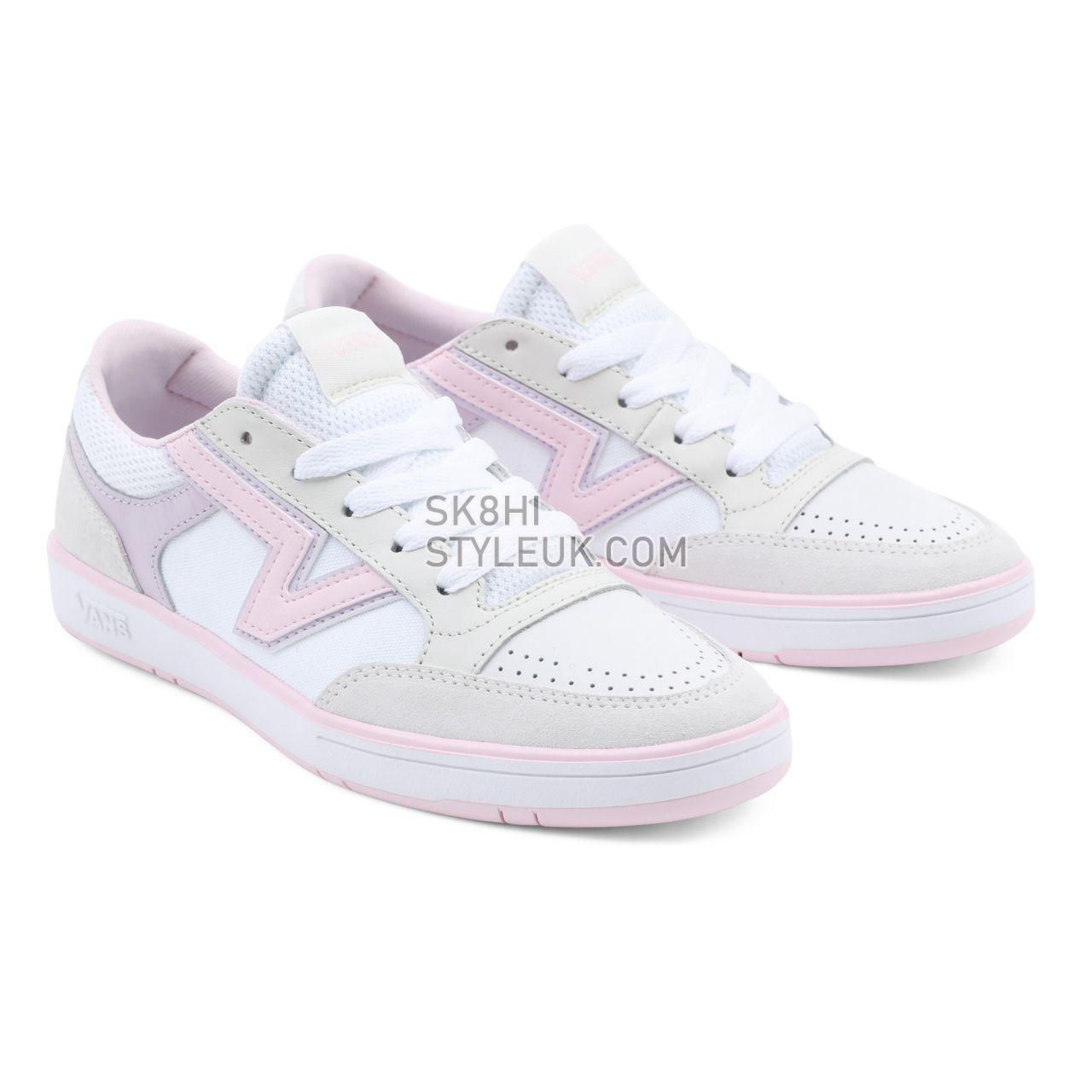 Vans Lowland Comfycush Pink Classic Mens Womens - true white/pink VN0A4TZY134 Shoes