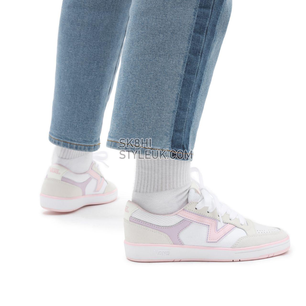 Vans Lowland Comfycush Pink Classic Mens Womens - true white/pink VN0A4TZY134 Shoes