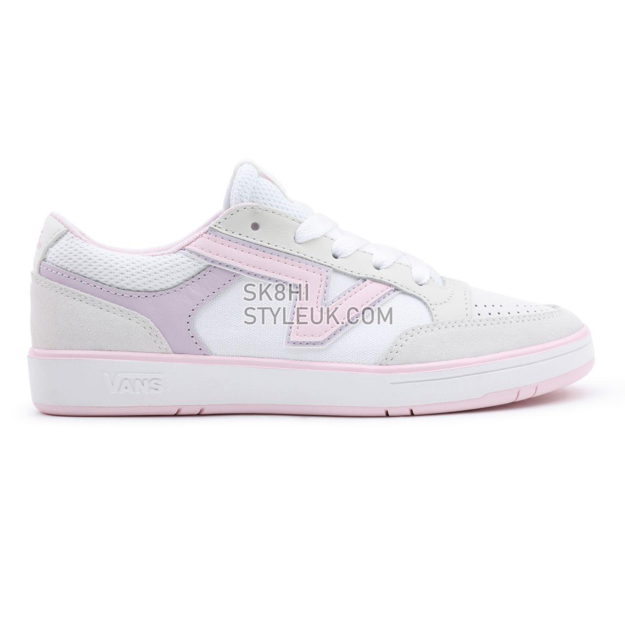 Vans Lowland Comfycush Pink Classic Mens Womens - true white/pink VN0A4TZY134 Shoes