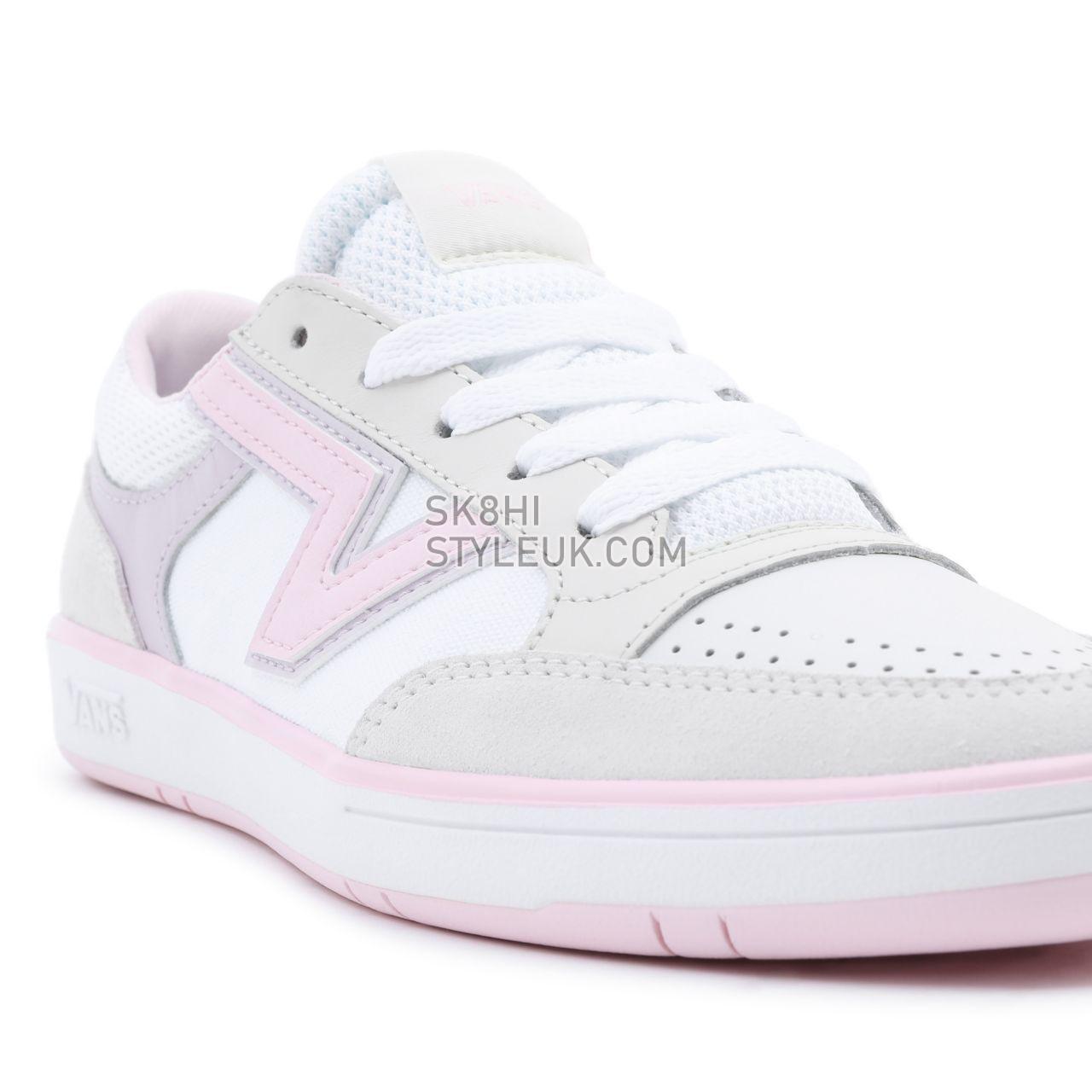 Vans Lowland Comfycush Pink Classic Mens Womens - true white/pink VN0A4TZY134 Shoes