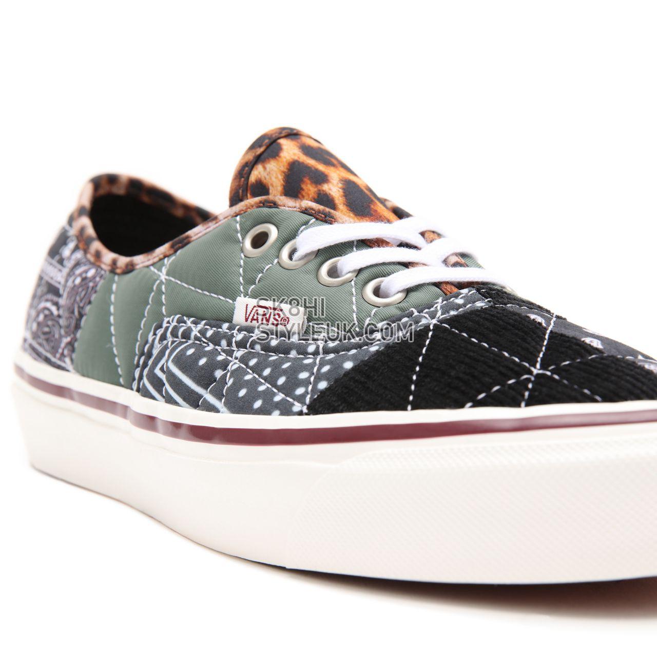 Vans Anaheim Factory Authentic 44 DX Pw Black Classic Mens Womens - (Anaheim Factory) quilted mix VN0A54F99GU Shoes