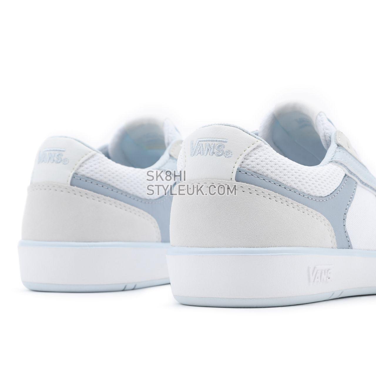 Vans Lowland Comfycush White Classic Mens Womens - true white/blue VN0A4TZY650 Shoes