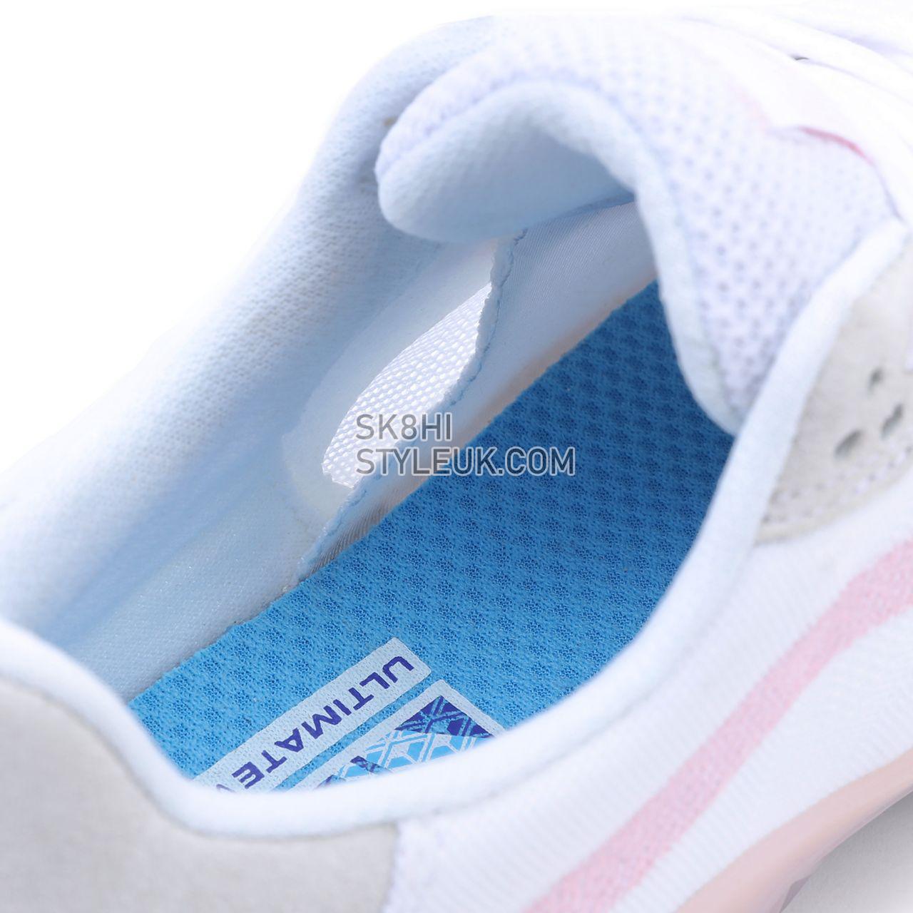 Vans Two-Tone EVDNT UltimateWaffle White Classic Mens Womens - (Two Tone) true white/barely pink VN0A5DY7649 Shoes