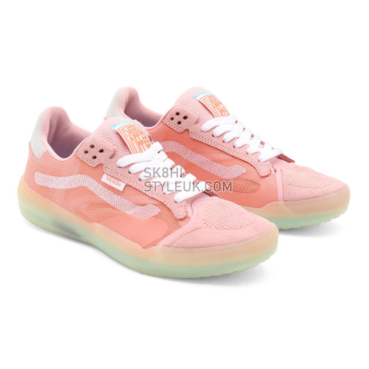 Vans Two-Tone EVDNT UltimateWaffle Pink Classic Mens Womens - (Two-Tone) powder pink/waxy yellow VN0A5DY79LR Shoes