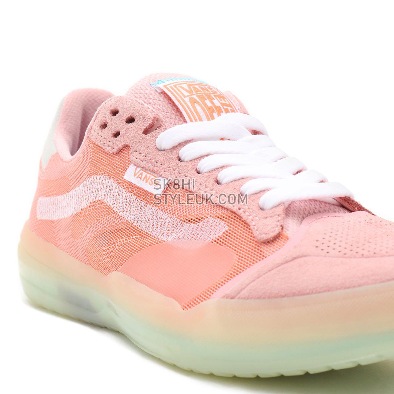 Vans Two-Tone EVDNT UltimateWaffle Pink Classic Mens Womens - (Two-Tone) powder pink/waxy yellow VN0A5DY79LR Shoes