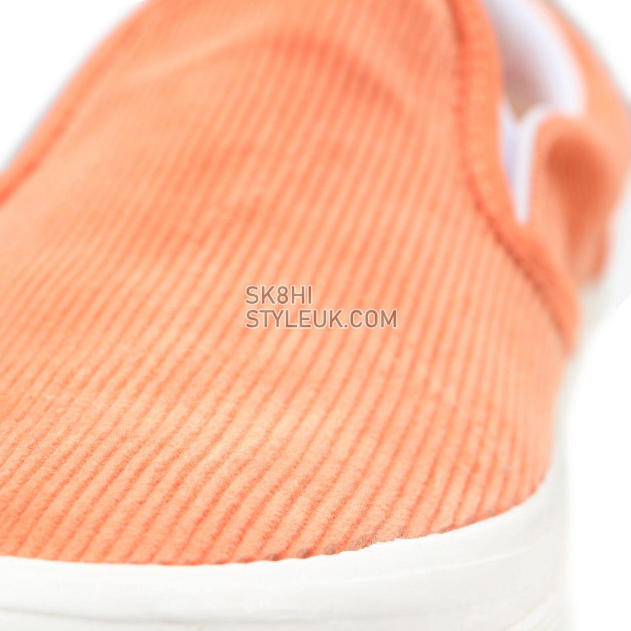 Vans Anaheim Factory Classic Slip-On 98 DX Orange Classic Mens Womens - (Anaheim Factory) cadmium orange/cloud dancer VN0A3JEX9I