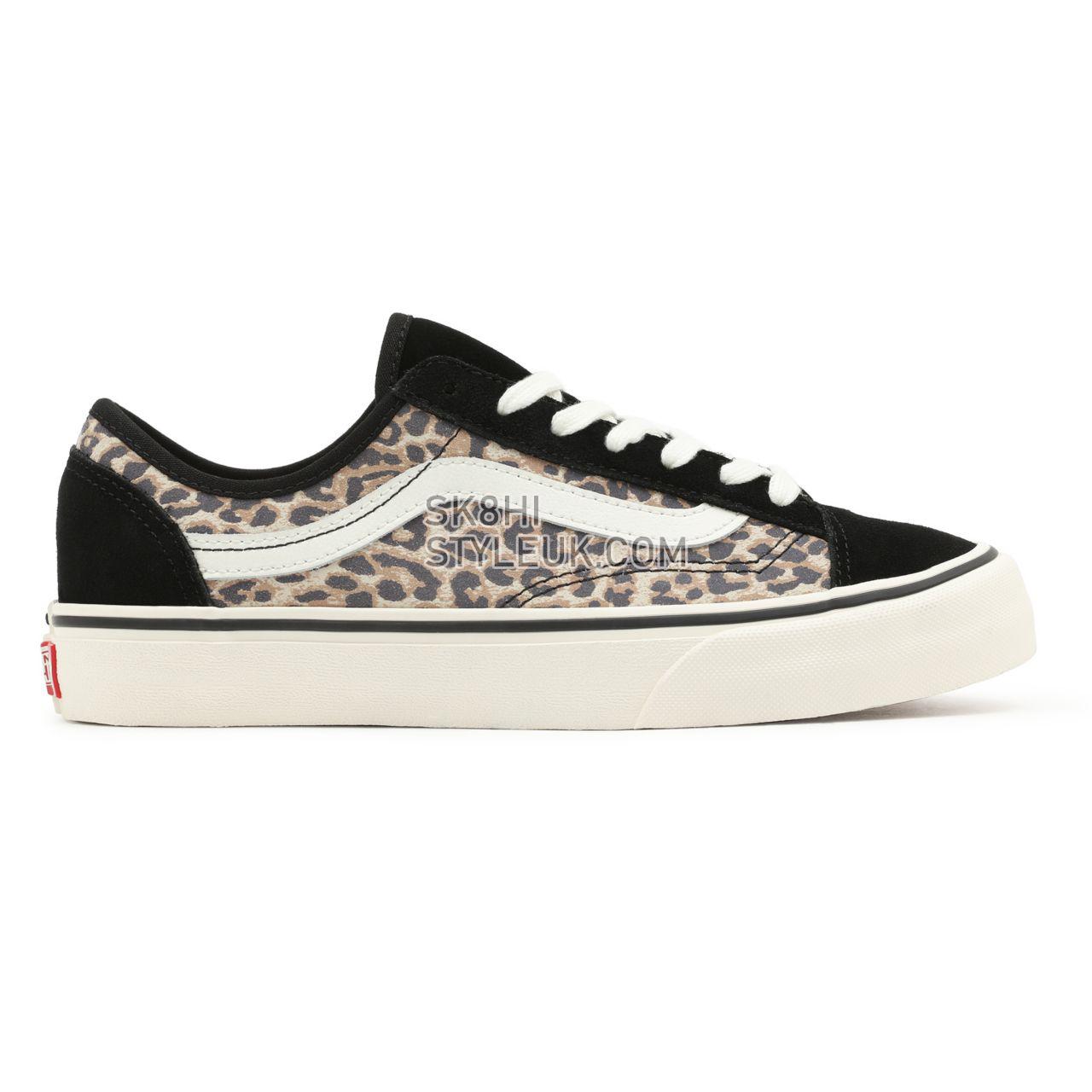 Vans Cheetah Style 36 Decon Sf Black Classic Womens - (Cheetah) Multi/Marshmallow VN0A5HYRA6D Shoes