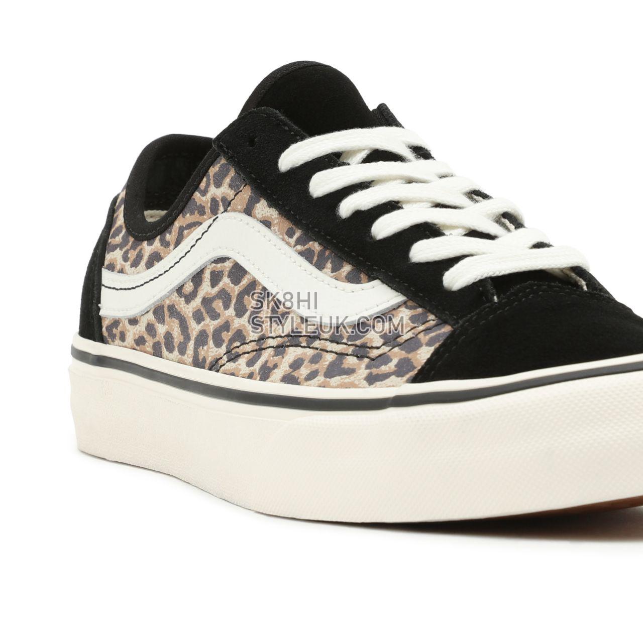 Vans Cheetah Style 36 Decon Sf Black Classic Womens - (Cheetah) Multi/Marshmallow VN0A5HYRA6D Shoes