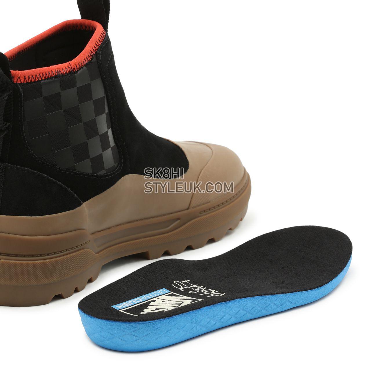 Vans Hannah Scott Colfax Boot Black Classic Womens - (Hanna Scott) Black/Medium Gum VN0A5HFA8T8 Shoes