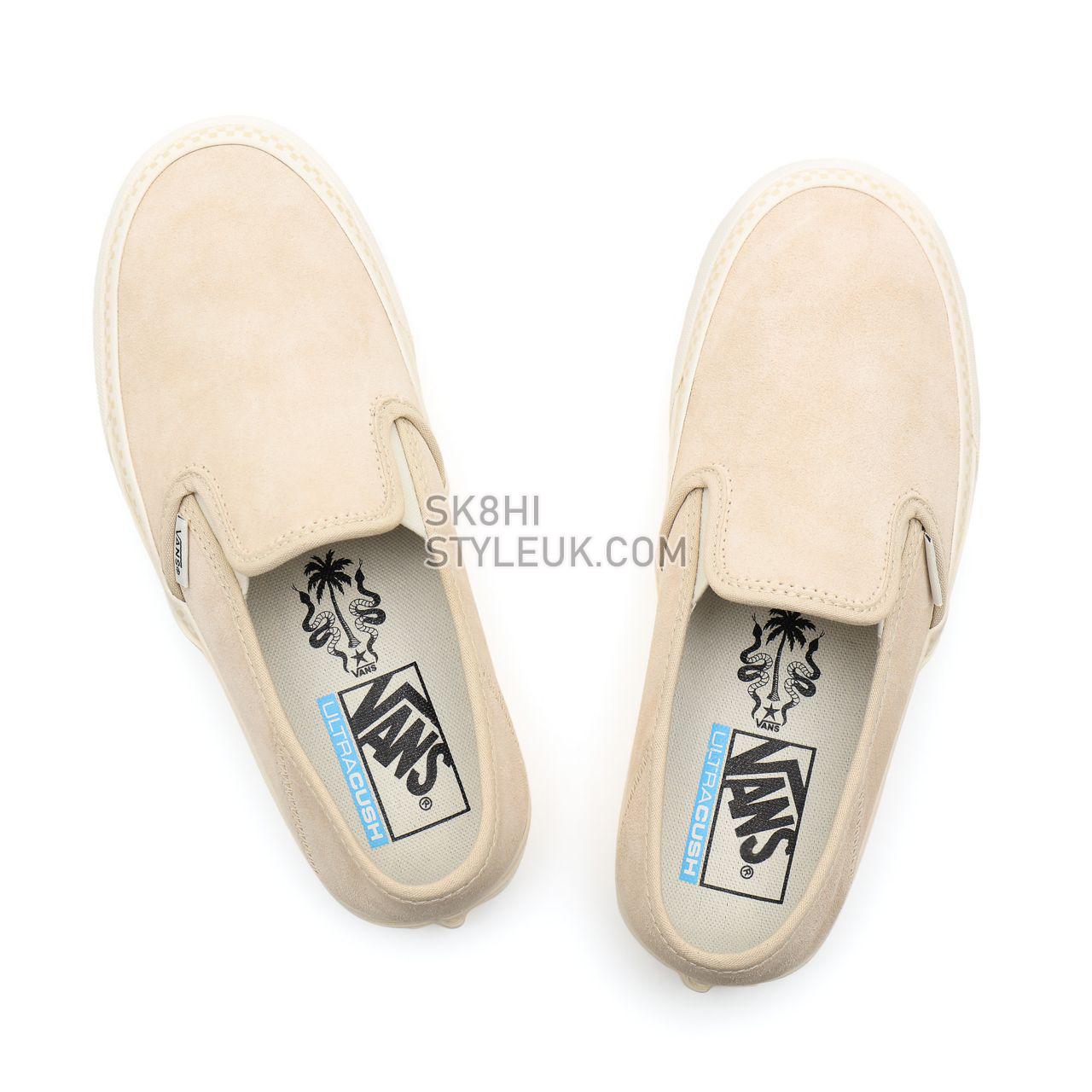 Vans Surf Supply Slip-On Sf Beige Classic Womens - (Surf Supply) leila hurst/sandshell VN0A5HYQA15 Shoes