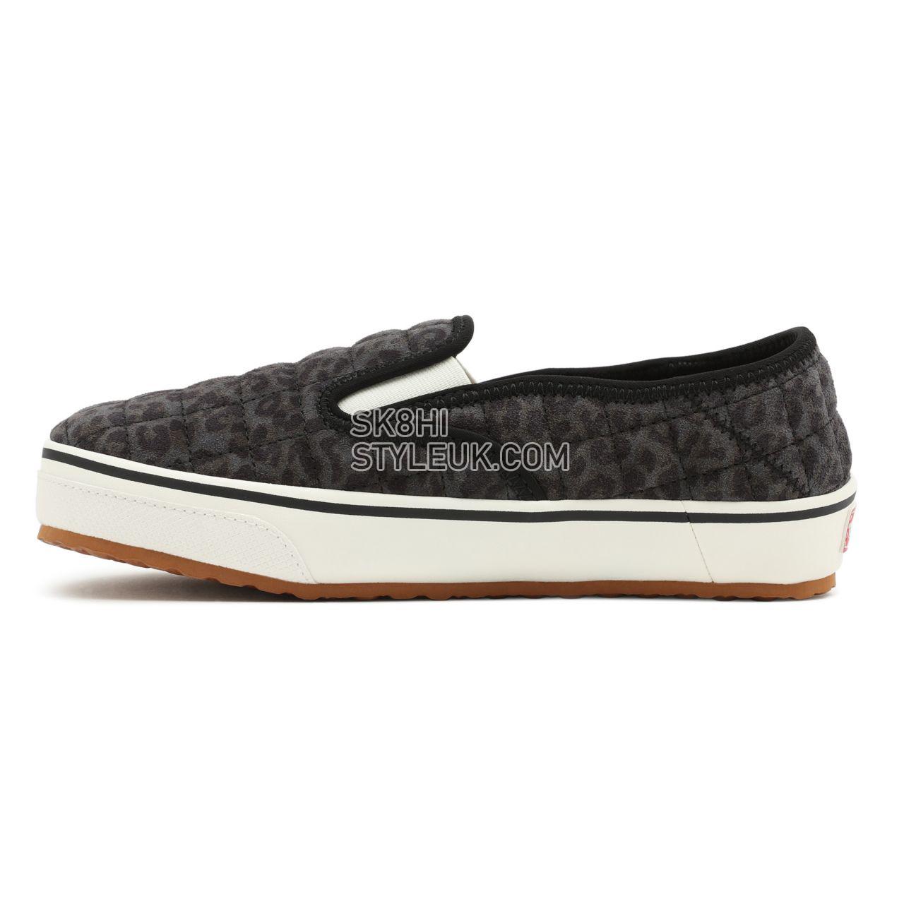 Vans Cheetah Slip-Er 2 Grey Classic Womens - (Cheetah) Asphalt/Marshmallow VN0A4UWOA68 Shoes