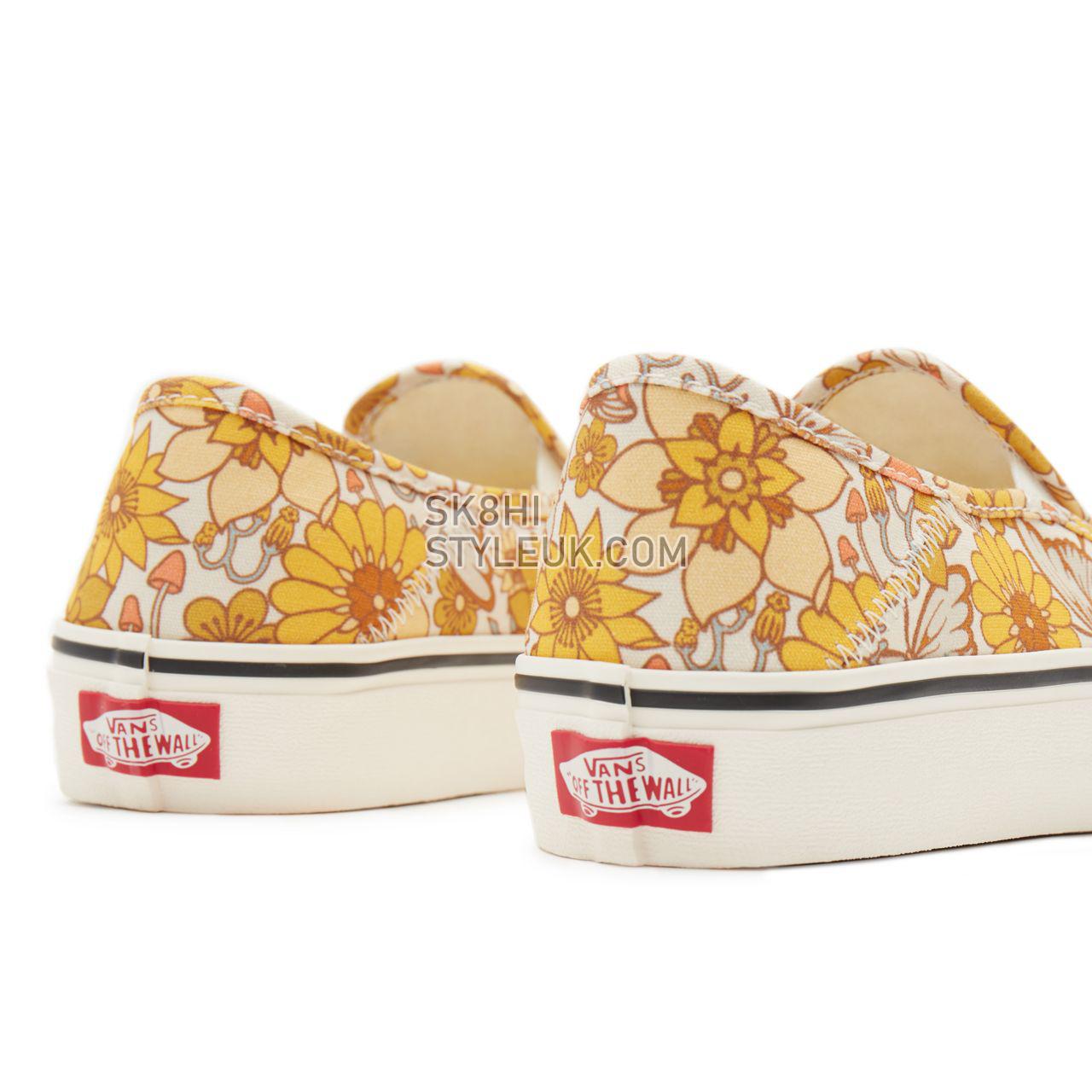 Vans Trippy Floral Slip-On Sf Yellow Classic Womens - (Trippy Floral) multi/marshmallow VN0A5HYQA16 Shoes