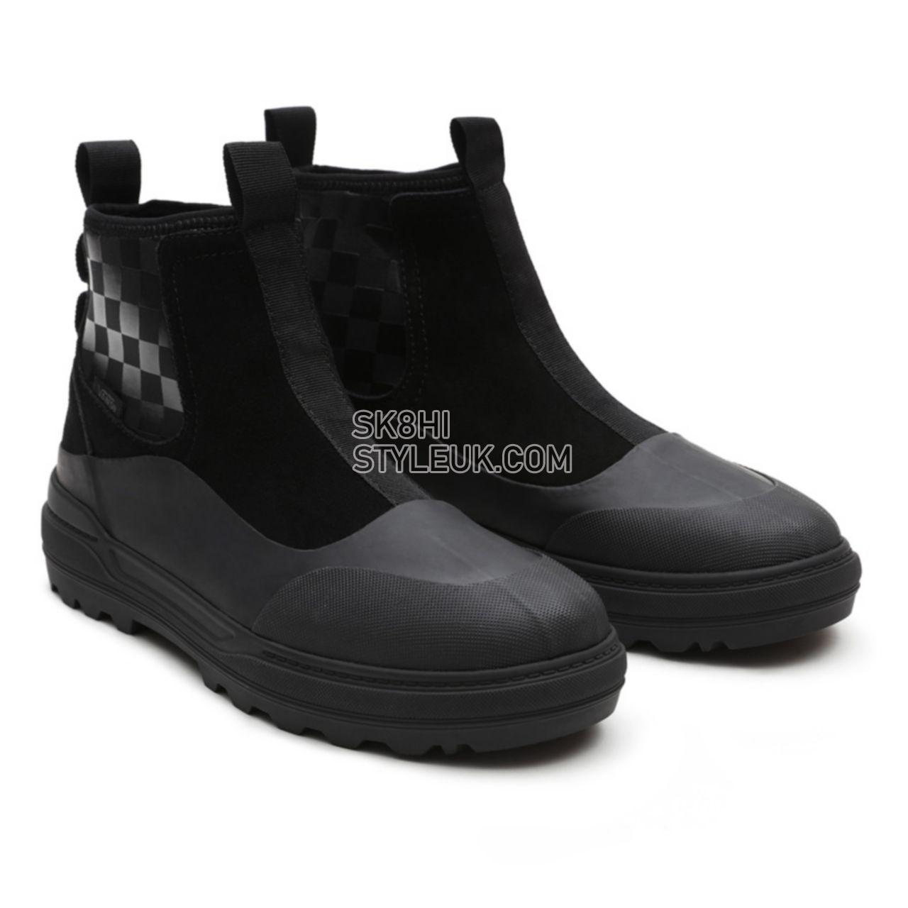 Vans Suede Colfax Boot Womens - (Suede) Black/Black VN0A5HFA6D3 Shoes