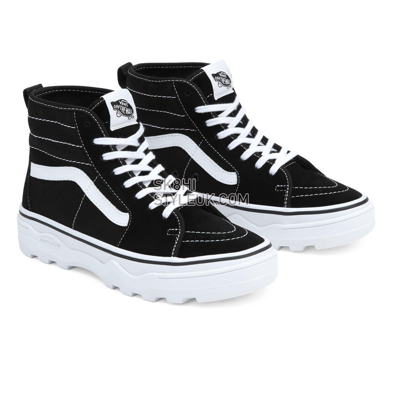 Vans Sentry Sk8-HI WC Black Classic Womens - Black/White VN0A5KY5BA2 Shoes