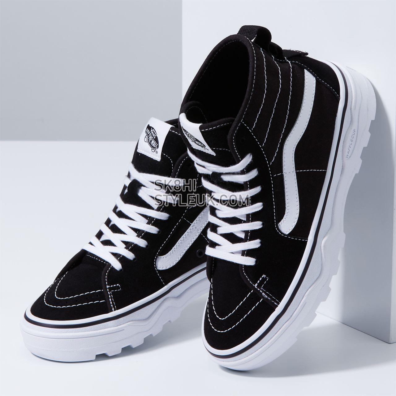 Vans Sentry Sk8-HI WC Black Classic Womens - Black/White VN0A5KY5BA2 Shoes