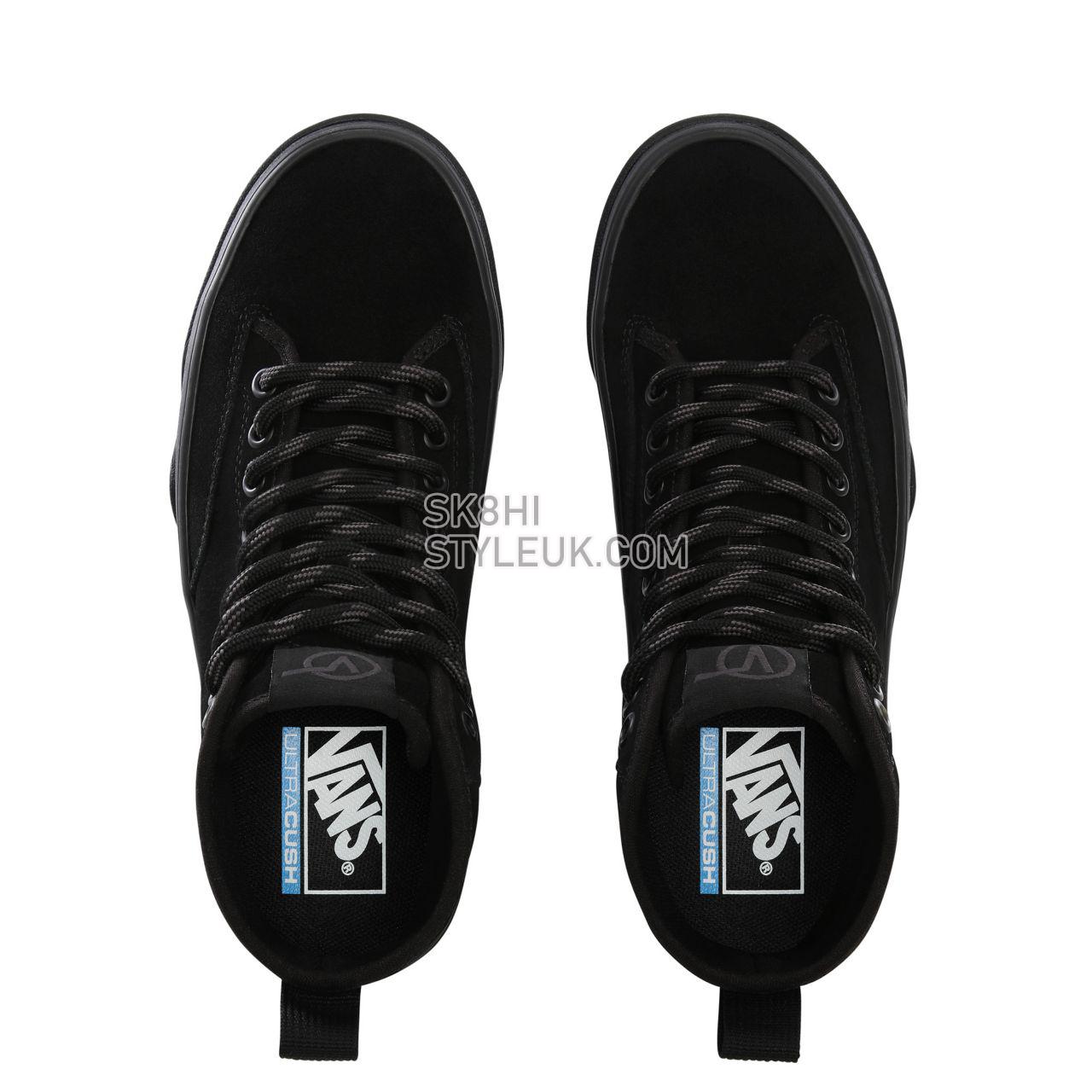 Vans Suede Sentry Wc Black Classic Womens - (Suede) Black/Black VN0A4P3K6D3 Shoes