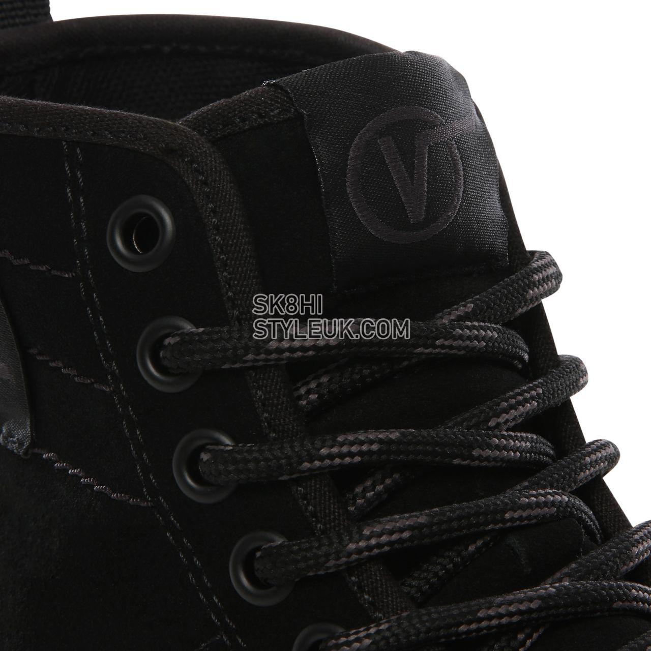 Vans Suede Sentry Wc Black Classic Womens - (Suede) Black/Black VN0A4P3K6D3 Shoes