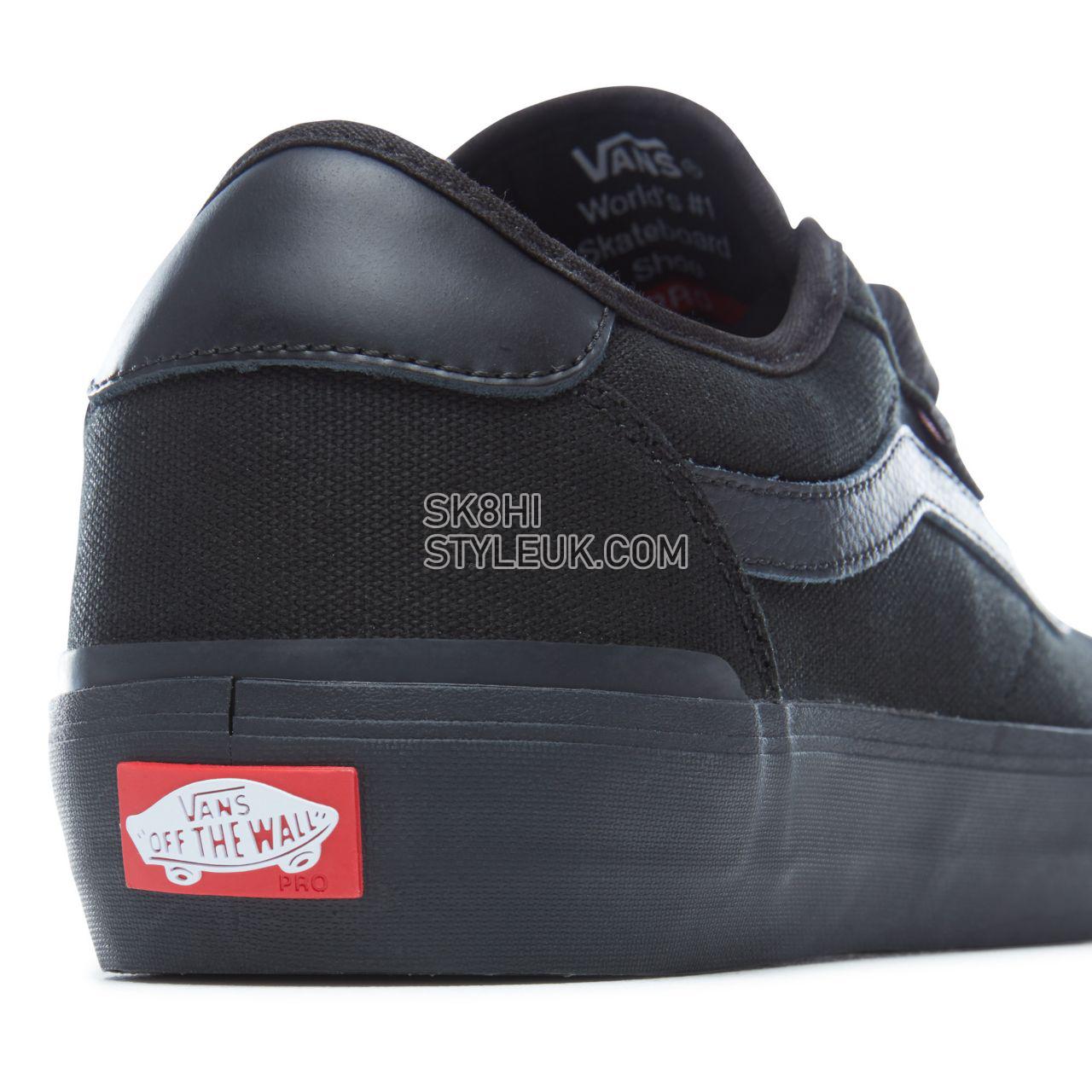 Vans Chima Pro 2 Classic Mens Womens - (Canvas) Blackout VA3MTIQ2T Shoes