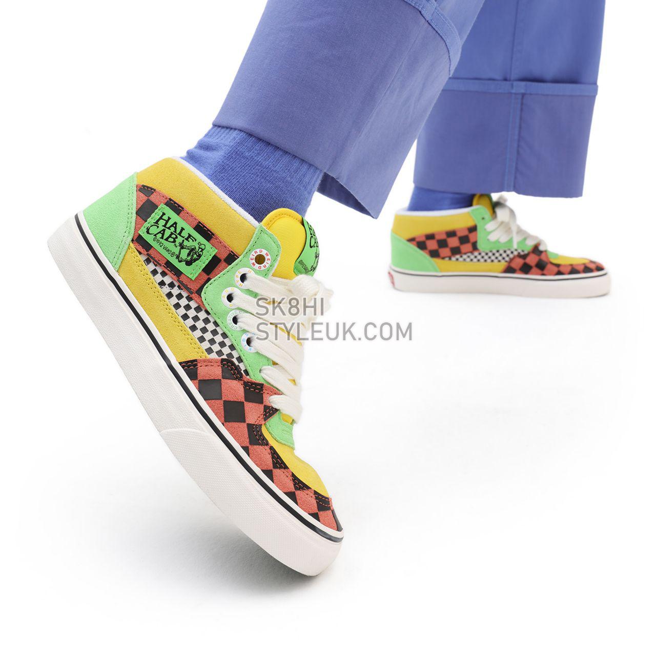 Vans x Tierra Whack Half Cab Black Classic Womens - (Tierra Whack) Multi/Checkerboard VN000DZ37C7 Shoes