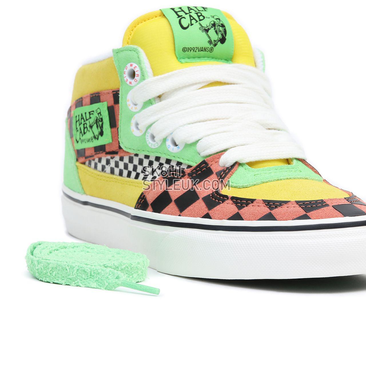 Vans x Tierra Whack Half Cab Black Classic Womens - (Tierra Whack) Multi/Checkerboard VN000DZ37C7 Shoes