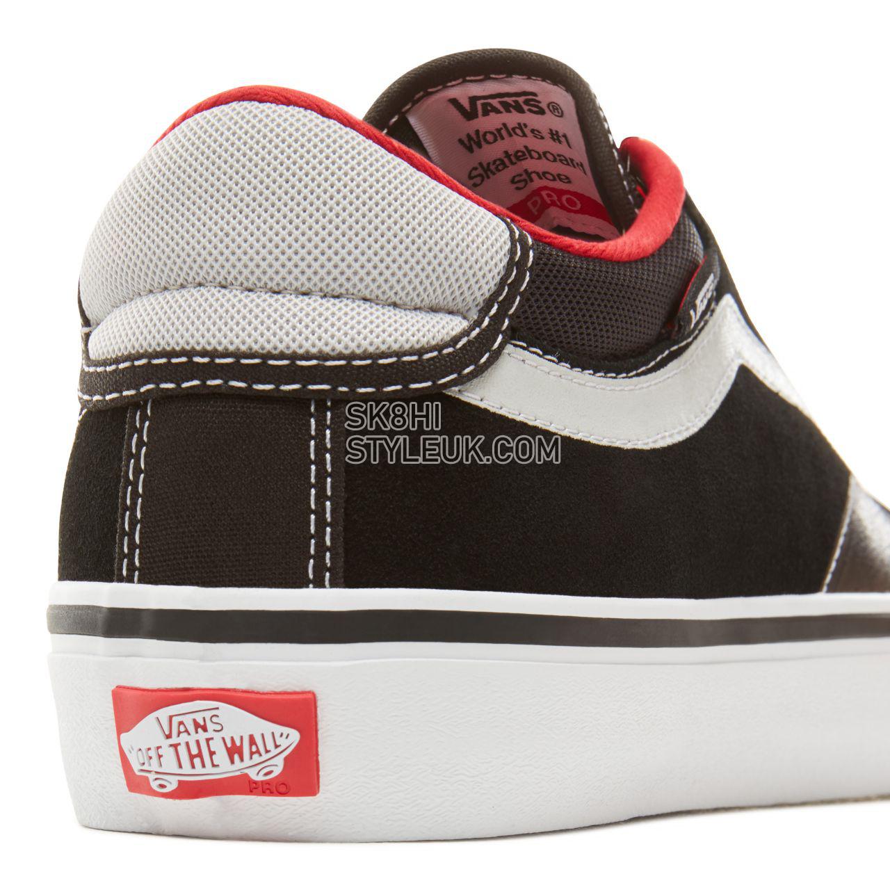 Vans TNT Advanced Prototype Pro Classic Mens Womens - Black/White/Red VN0A3TJXBWT Shoes