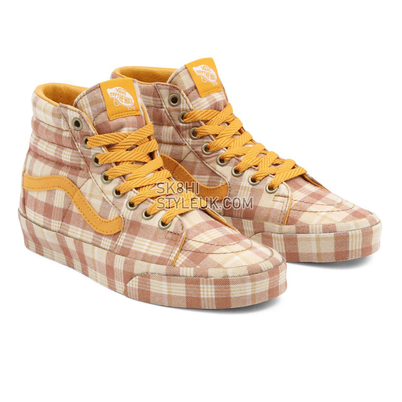 Vans Retro Prep Sk8-Hi Beige Classic Womens - (Retro Prep) Multi VN0A5JMJ8E4 Shoes