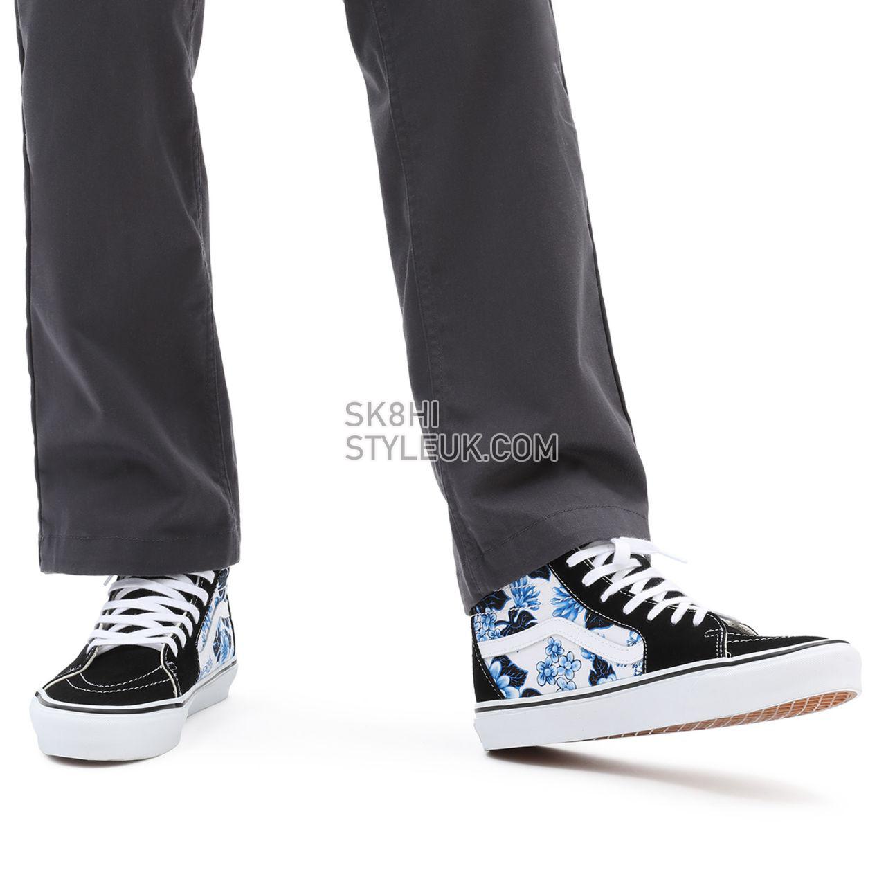 Vans Sk8-Hi Tapered Blue Classic Womens - Blue/White VN0A4U16Y6Z Shoes