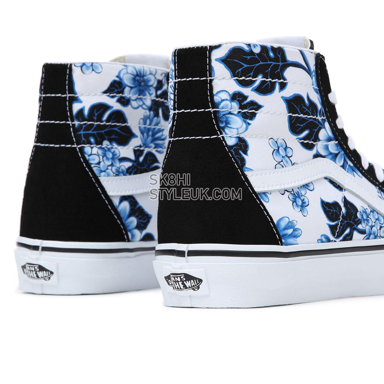 Vans Sk8-Hi Tapered Blue Classic Womens - Blue/White VN0A4U16Y6Z Shoes