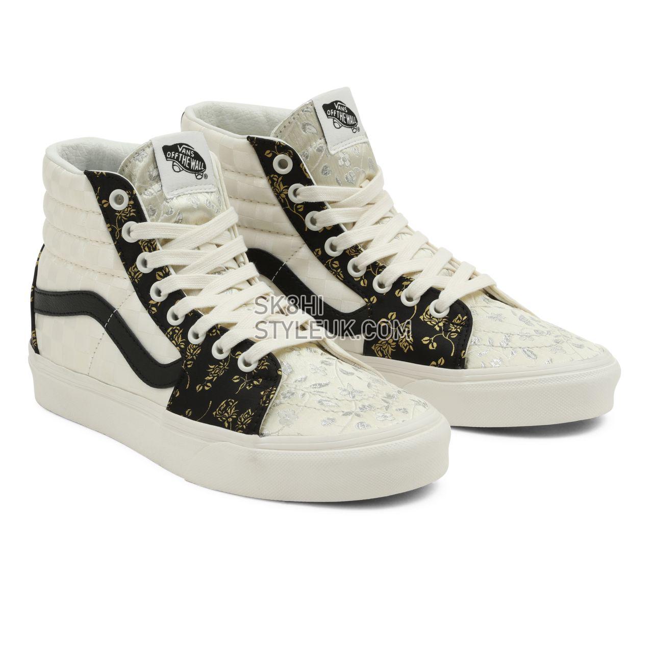 Vans Brocade Sk8-Hi Multicolour Classic Womens - (Brocade) Patchwork/True White VN0A5KRH8L8 Shoes