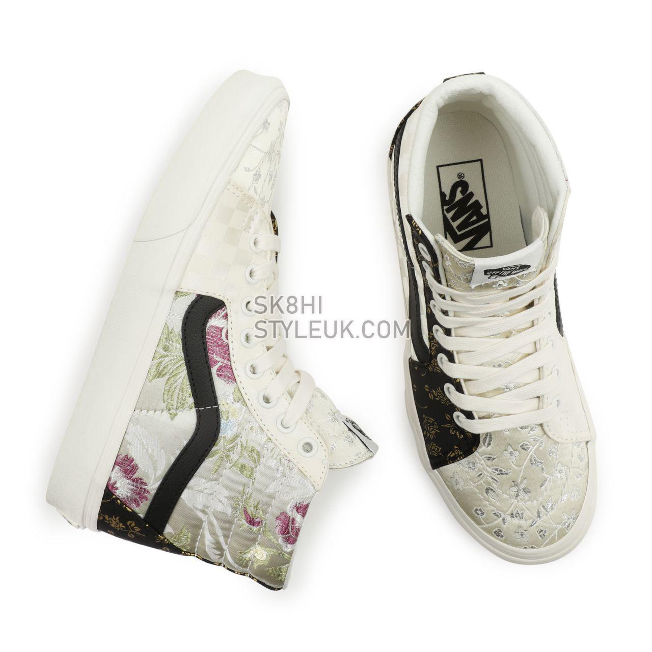 Vans Brocade Sk8-Hi Multicolour Classic Womens - (Brocade) Patchwork/True White VN0A5KRH8L8 Shoes