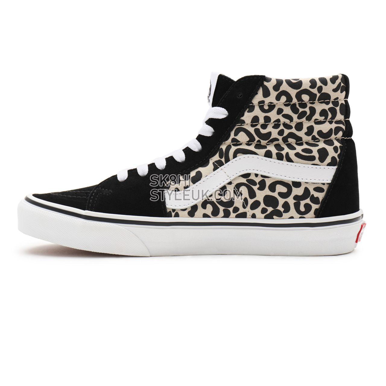 Vans Safari Multi Sk8-Hi Black Classic Womens - (Safari Multi) mix/true white VN0A32QG9XB Shoes