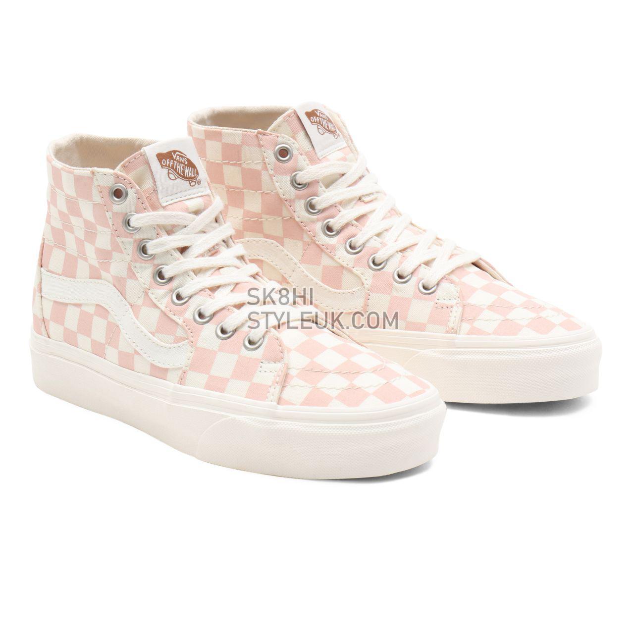 Vans Eco Theory Sk8-Hi Tapered Pink Classic Womens - (Eco Theory) peachy keen/natural VN0A4U169FP Shoes