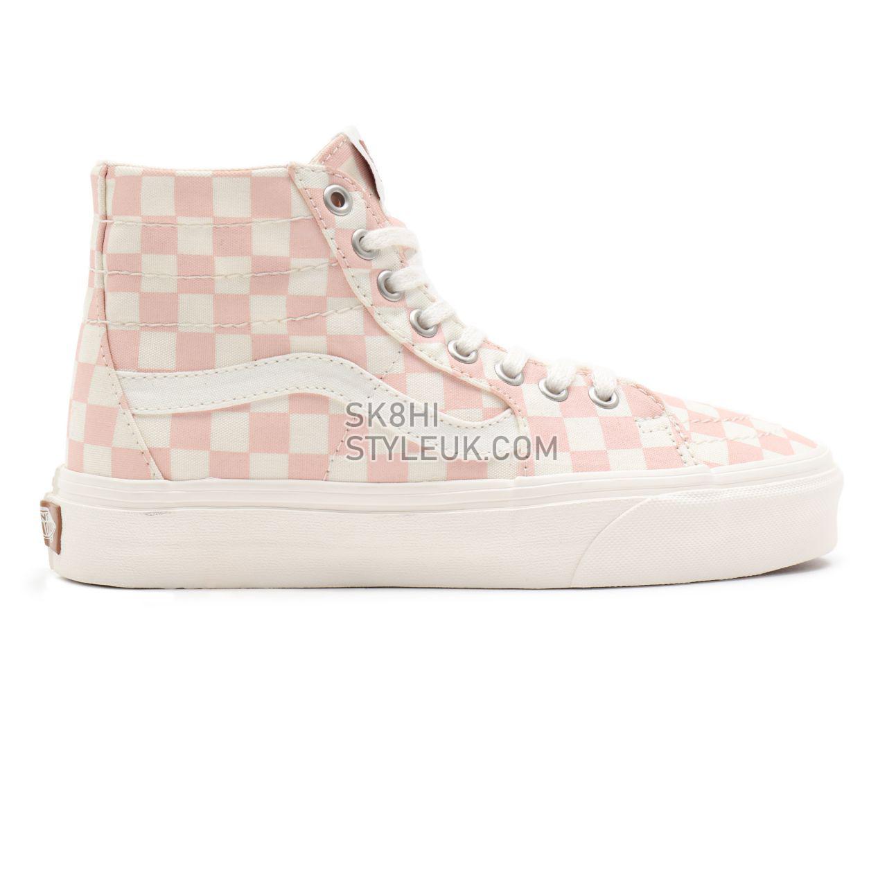 Vans Eco Theory Sk8-Hi Tapered Pink Classic Womens - (Eco Theory) peachy keen/natural VN0A4U169FP Shoes