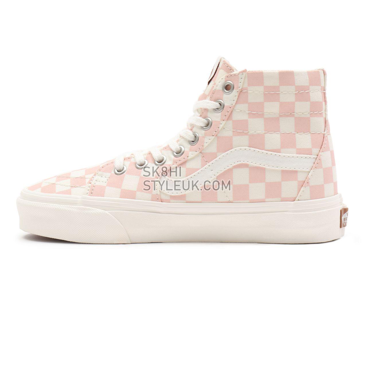 Vans Eco Theory Sk8-Hi Tapered Pink Classic Womens - (Eco Theory) peachy keen/natural VN0A4U169FP Shoes