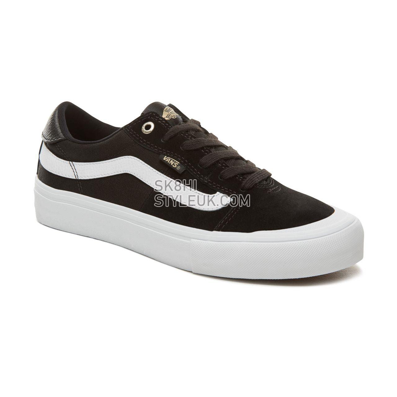 Vans Style 112 Pro Classic Mens Womens - Black/White/Khaki VN0A347XBEH Shoes