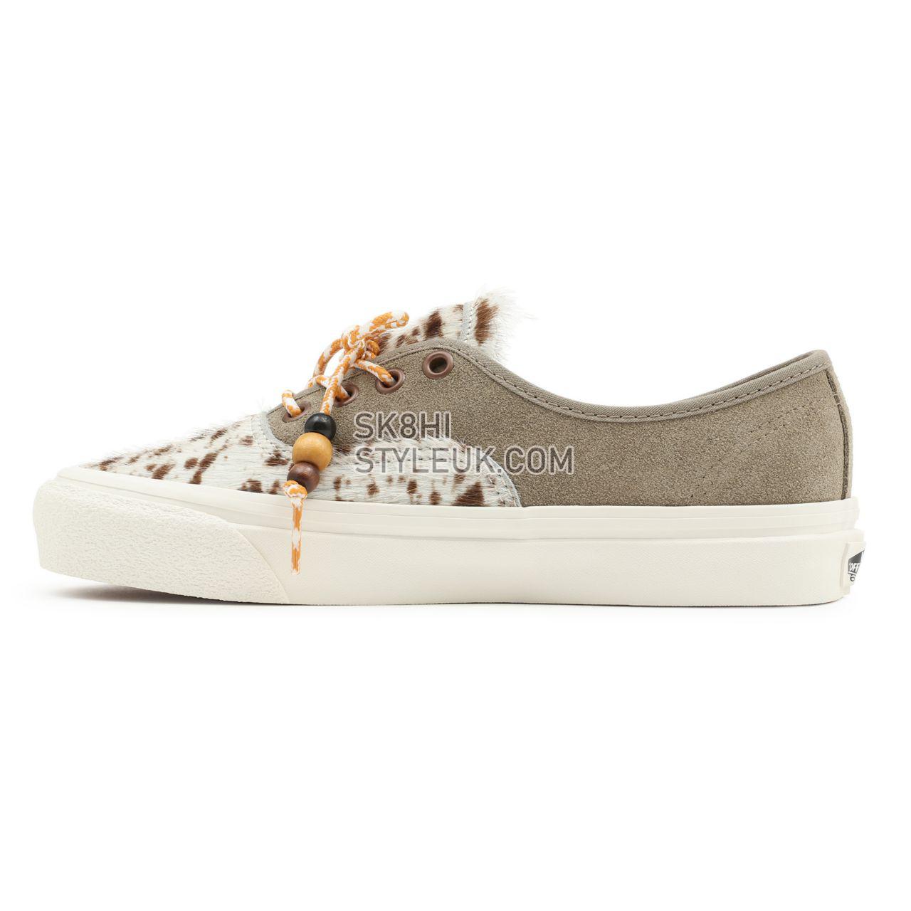 Vans Anaheim Factory Authentic 44 DX Beige Classic Womens - (Anaheim Factory) Earth Mesa/Timber Wolf VN0A5KX48EJ Shoes