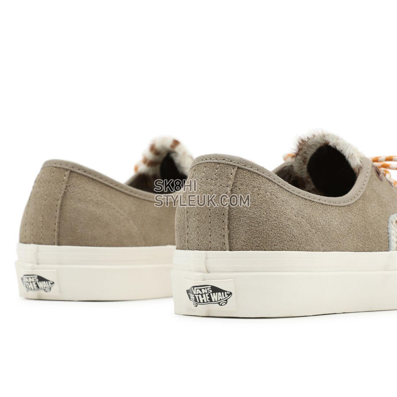 Vans Anaheim Factory Authentic 44 DX Beige Classic Womens - (Anaheim Factory) Earth Mesa/Timber Wolf VN0A5KX48EJ Shoes